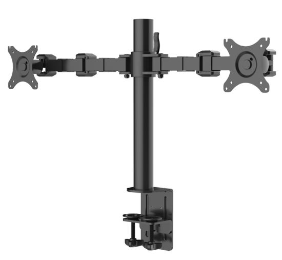 זרוע ארגונומית עבור 2 מסכים Loctek DLB112 Gas Spring Desktop 10- 30 Double Monitor (3)