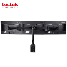 זרוע מתכווננת ל 3 מסכים גודל מסך עד 30 אינץ' Loctek DLB-113 (2)