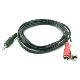 כבל PL זכר ל RCA X2 זכר אורך הכבל 1.8 מטר גולד-טאץ' Gold Touch | CH-PL-2RCA-1.8