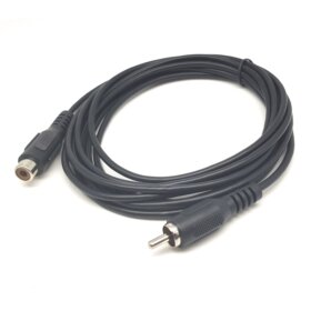 כבל RCA זכר ל RCA נקבה אורך הכבל 3 מטר גולד-טאץ' Gold Touch | CH-RCA-MF-3
