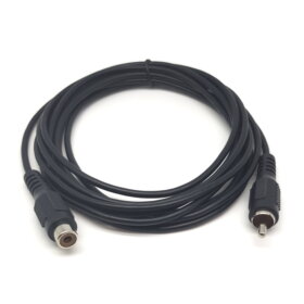 כבל RCA זכר ל RCA נקבה אורך הכבל 1.8 מטר גולד-טאץ' Gold Touch | CH-RCA-MF-1.8