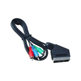 כבל SCART זכר ל RCE X3 זכר אורך הכבל 3 מטר גולד-טאץ' Gold Touch | CH-SCT-3RCA-3
