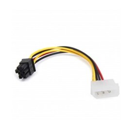 כבל חשמל 6Pin Molex זכר לחיבור מאוורר 3 פינים גולד-טאץ' Gold Touch | E-MOLEX-6PIN
