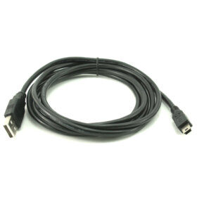 כבל מאריך USB ל Mini USB אורך הכבל 0.5 מטר גולד-טאץ' Gold Touch | CH-USB-MINI-05 | USB To Mini USB Cable