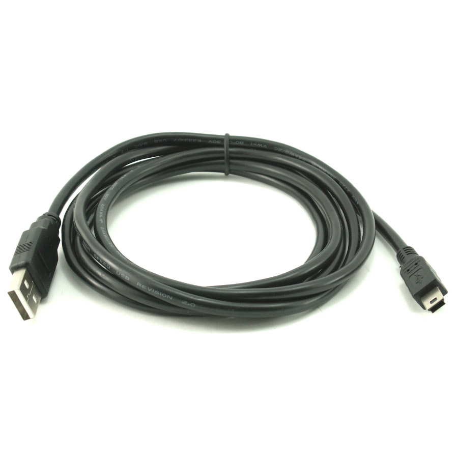 כבל מאריך USB ל Mini USB אורך הכבל 0.5 מטר גולד-טאץ' Gold Touch | CH-USB-MINI-05 | USB To Mini USB Cable