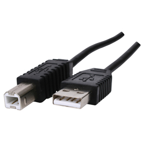 כבל מאריך USB2.0 זכר ל Type B זכר אורך הכבל 5 מטר גולד-טאץ' Gold Touch | CH-USB2-5-AB | USB2.0 Type A To Type B M/M Cable – תמונה 2
