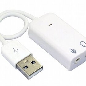 כבל מפצל USB2.0 לכרטיס שמע גולד-טאץ' Gold Touch | E-SOUND-7.1 | USB2.0 To 7.1 Sound Card Adapter