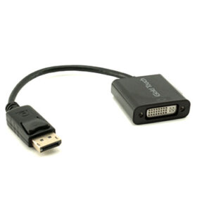 כבל מתאם DP ל DVI אורך הכבל 0.2 מטר גולד-טאץ' Gold Touch | CH-DP-DVI | DP To DVI Adapter