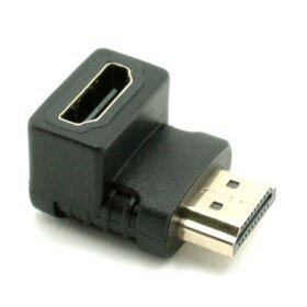 מתאם HDMI זכר ל HDMI נקבה 90° גולד טאץ' Gold Touch | CH-HD-MF | HDMI Male To Female 90° Plug Adapter