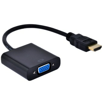 כבל מתאם HDMI ל VGA אורך הכבל 0.2 מטר גולד-טאץ' Gold Touch | CH-HD-VGA-A | HDMI To VGA w/Audio Converter