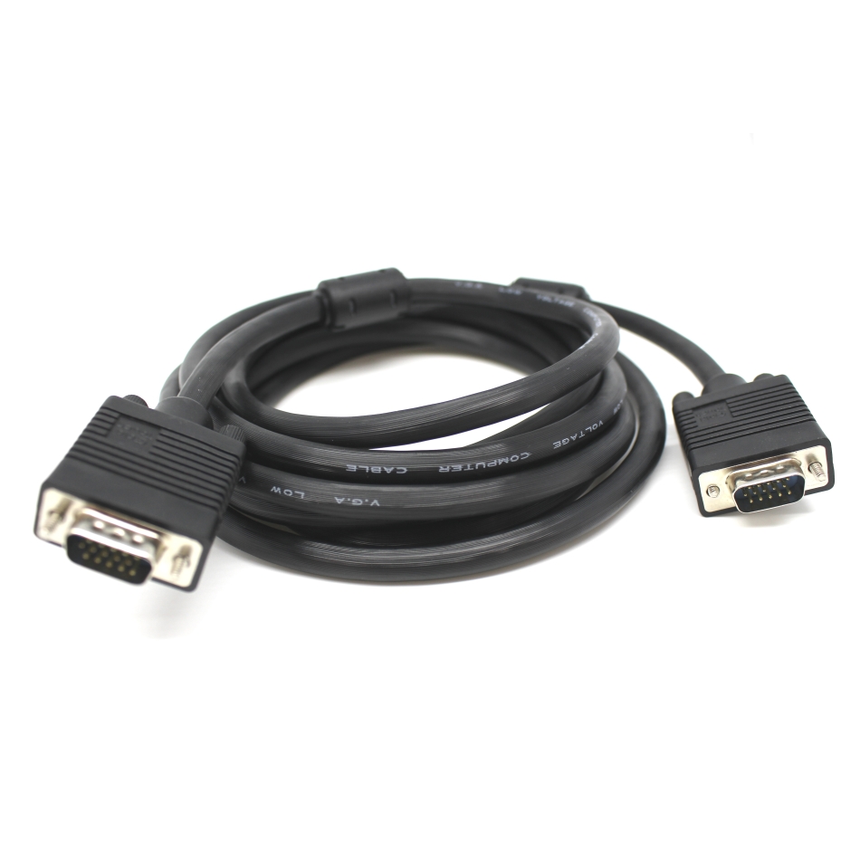 כבל מתאם VGA ל VGA אורך הכבל 1.8 מטר גולד-טאץ' Gold Touch | CH-VGA-1.8-MM | VGA 15Pin M/M Cable