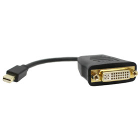 כבל מתאם אקטיבי Mini DP ל DVI רזולוצייה 4K אורך הכבל 0.2 מטר גולד-טאץ' Gold Touch | CH-MINI-DP-DVI-ACT | Active Mini DP To DVI Support 4K@30Hz
