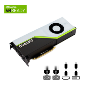 כרטיס מסך בנפח PNY VCQRTX5000-PB NVIDIA Quadro RTX 5000 Display Card 16GB (3)