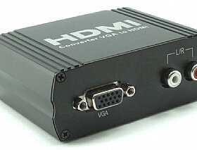 ממיר VGA ל HDMI גולד-טאץ' Gold Touch | E-VGA-HDMI-A | VGA To HDMI Converter