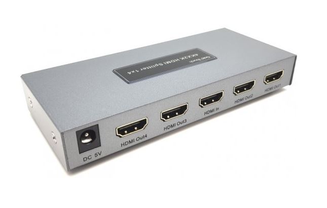 מפצל 4 פורטים 4K חיבור HDMI גולד-טאץ' Gold Touch HDMI-4K-S4 4K HDMI Splitter–4Ports (1)