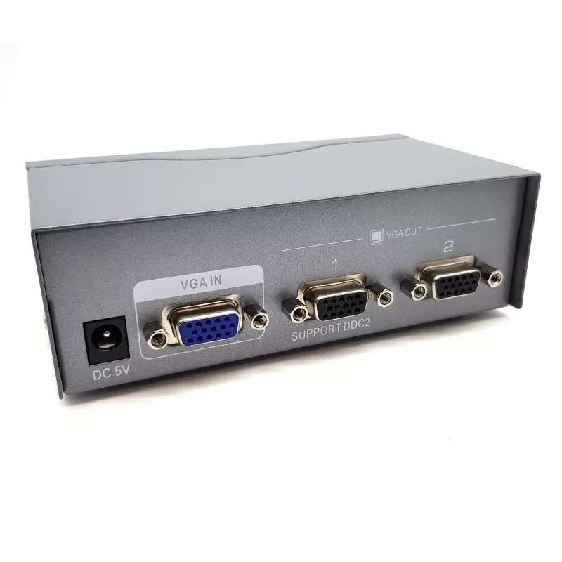 מפצל וידיאו 2 פורטים גולד-טאץ' Gold Touch VS-2 Video Splitter–2Ports (2)