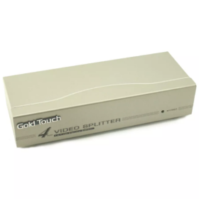 מפצל וידיאו 4 פורטים גולד-טאץ' Gold Touch VS-4 Video Splitter–4Ports (1)