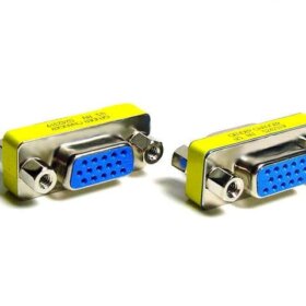 מתאם חיבור VGA נקבה ל VGA נקבה גולד-טאץ' Gold Touch | E-VGA-FF | VGA Adapter Female To Female connector