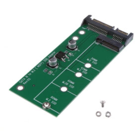 מתאם ממיר מחיבור SATA 3.0 לכרטיס גולד-טאץ' Gold Touch | E-SATA-M2SSD | M.2 NGFF MSATA SSD to SATA III