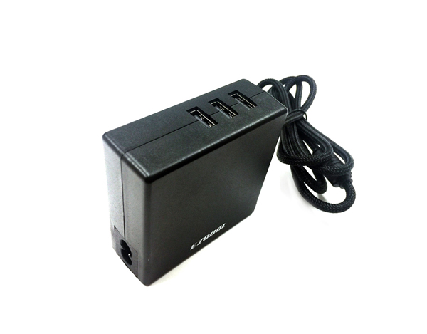 מתאם מתח 90W עם 3 יציאות USB מובנית EZCOOL AD-805 EZcool Power Adapter (5)