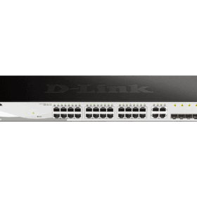 מתג 28 פורט די-לינק תומך ב PoE ניהול נרחב D-Link DGS-1210-28 (1)