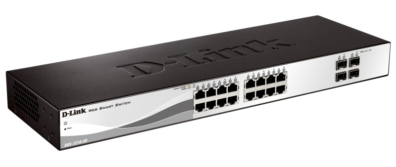 מתג מנוהל WEB די-לינק עם 16 פורטים D-Link DGS-1210-20 (3)