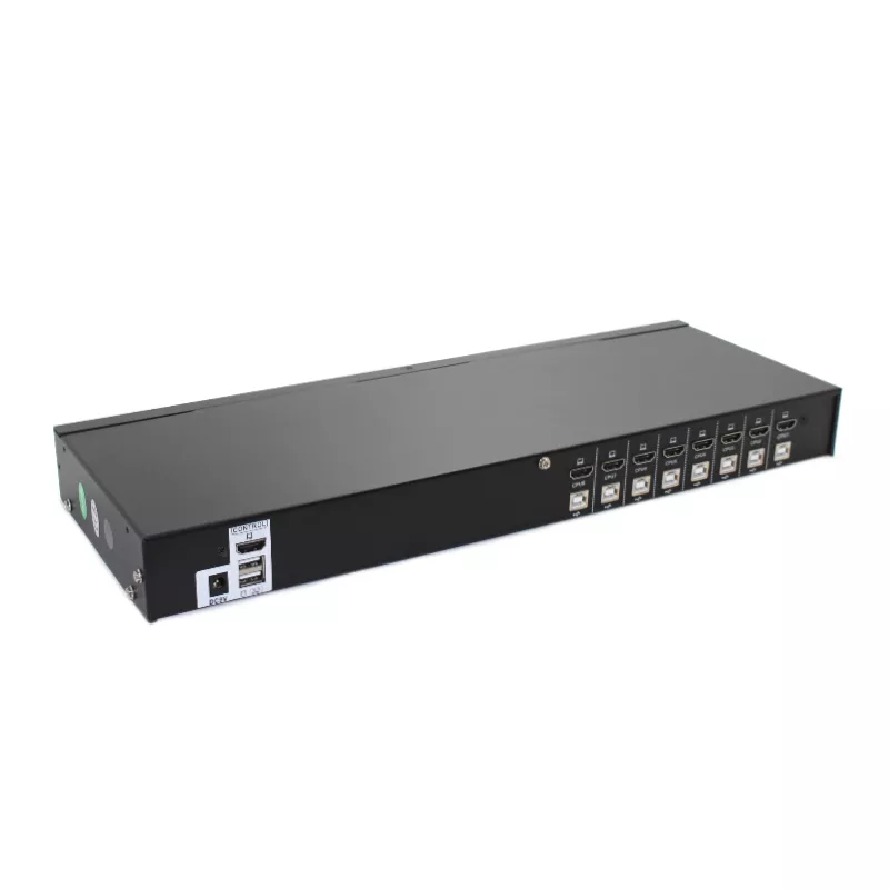 קופסאות מיתוג 8 פורטים HDMI 4K גולד-טאץ' Gold Touch KVM-HDMI-8-4K 8 Port HDMI KVM Switch (1)