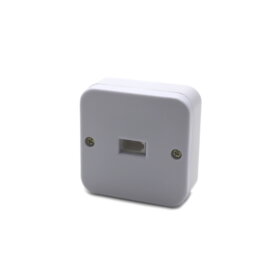 קופסת פלסטיק חיבורים לקיר Luggar HP-FP-OW-UK (1)
