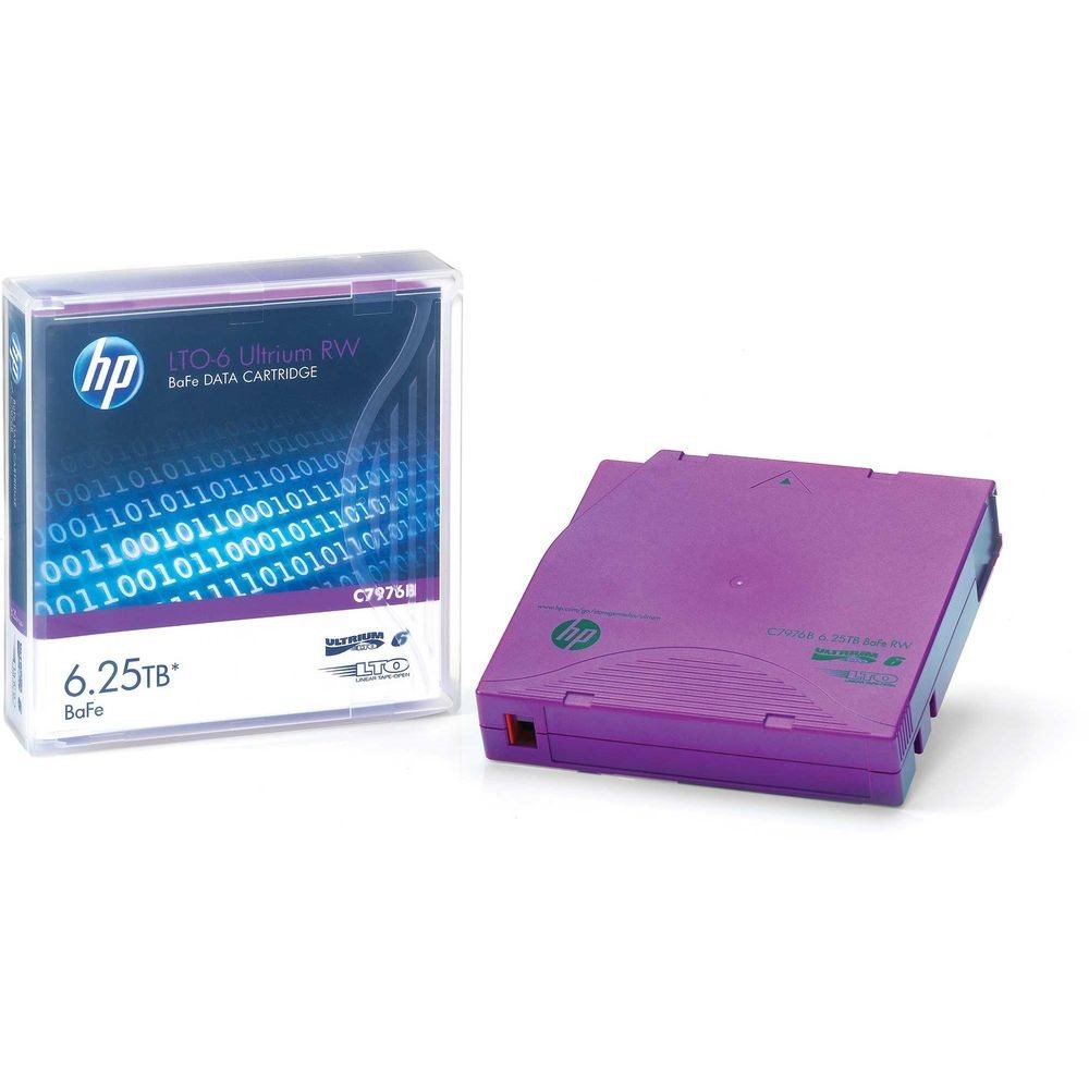 קלטת גיבוי HPE | C7976A | LTO-6 Ultrium 6.25TB Data Cartridge