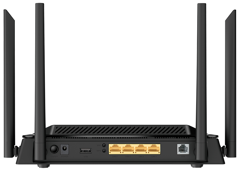 ראוטר נתב VDSL2 אלחוטי סלולרי כפול די-לינק D-Link DSL-245GR Wireless Dual Band VDSL2 Router with ASDL2+3GLTE and USB Port (3)