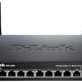 ראוטר נתב אלחוטי די-לינק DSR-250N בתקן 802.11N תומך VPN כניסת WAN 8 כניסות LAN עם USB פורט D-Link DSR-250N