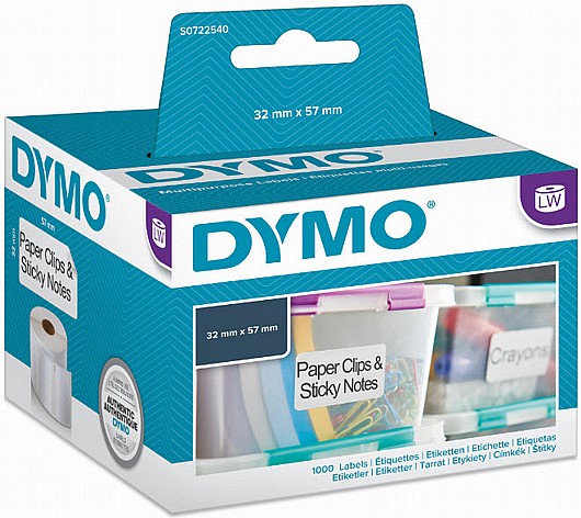 1000 יח' מדבקות בגליל נייר דבק DYMO | DWM1135406