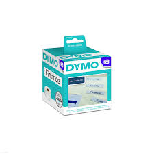 מדבקת נייר 220 יח' דבק רגיל גודל 55X12 מ"מ DYMO | DW99017