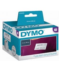 300 יח' מדבקת נייר דבק ניתן להסרה גודל 89X41 מ"מ DYMO | DW11356
