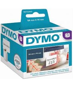 320 יח' מדבקת נייר דבק רגיל גודל 70X54 מ"מ DYMO | DW99015