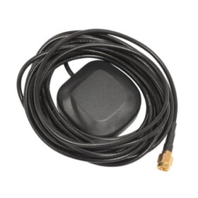 אנטנות תדר מרכזי 1575.42Mhz הגבר 26dB חסינות למים IP67 מגנט פנימי לקיבוע האנטנה MikroTik ACGPSA Active GPS antenna