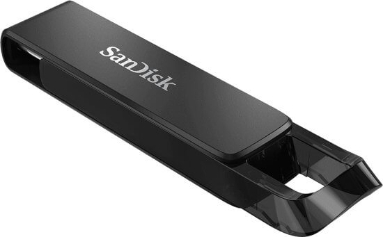 זיכרון נייד בנפח 32GB חיבור Type-C שחור סנדיסק SanDisk SDCZ460-032G-G46 Flash Drive (1)