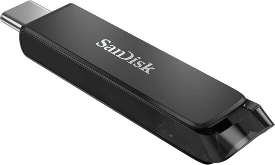 זיכרון נייד בנפח 32GB חיבור Type-C שחור סנדיסק SanDisk SDCZ460-032G-G46 Flash Drive (2)