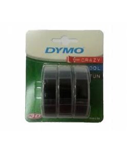 מארז 3 סרטי PVC להבלטת צבע שחור DYMO | DY847730