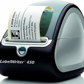 מדפסת מדבקות כולל תוכנה להפקת מדבקות DYMO DWLW450 LabelWriter™ 450