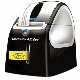 מדפסת מדבקות נייר ופלסטיק DYMO DWLW450DUO LabelWriter™ 450 Duo (2)