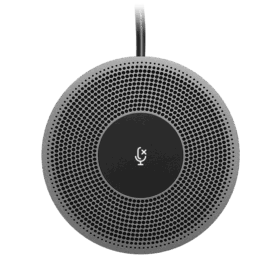 מיקרופון עם שליטה לטווח שמע מורחב לוגיטק Logitech 989-000405 EXPANSION MIC FOR MEETUP (2)