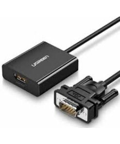 מתאם VGA לממיר HDMI אורך הכבל 0.5 מטר צבע שחור UGREEN 60814 (2)