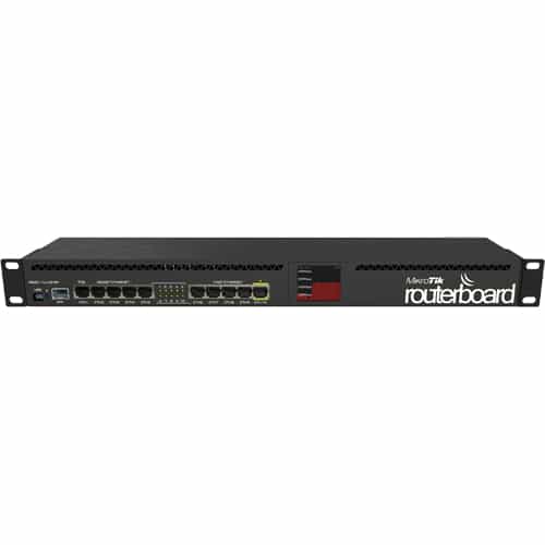 נתב מקצועי מיקרוטיק יציאת PoE בפורט 10 מעבד 600MHz כולל זיכרון MikroTik RB2011UiAS-RM