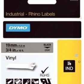 סרט PVC ברוחב 19 מ"מ מגוון צבעים לבחירה DYMO | DIFPVC19