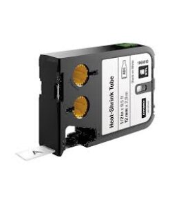 סרט שרוול מתכווץ שחור על רקע לבן 12 מ"מ DYMO | XTL1868809