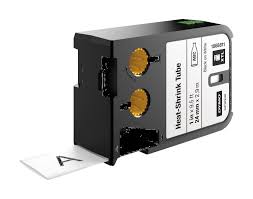 סרט שרוול מתכווץ שחור על רקע לבן 24 מ"מ DYMO | XTL1868811
