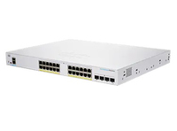 רכזת סיסקו 24 יציאות מתג שולחני מנוהל Cisco CBS250-24PP-4G-EU Business Switch