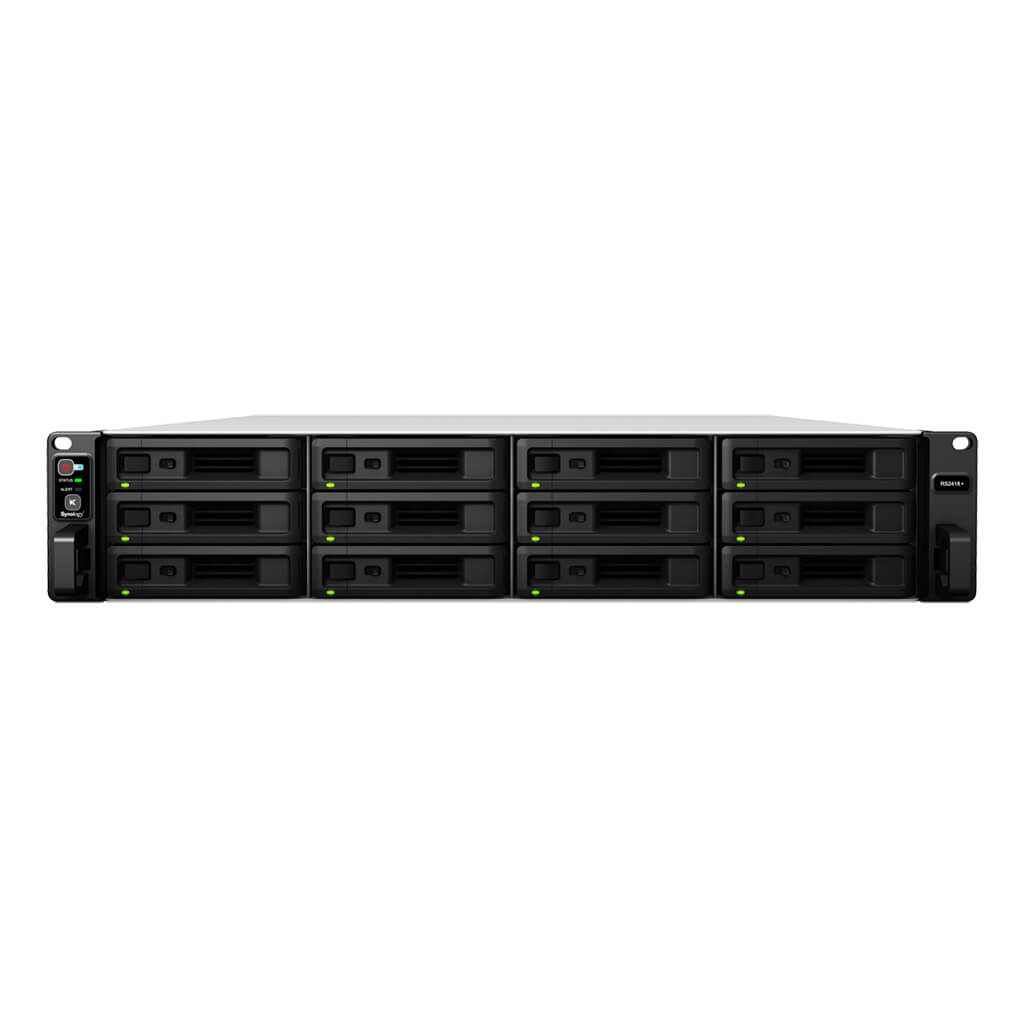 שרת אחסון +Synology | 35300-000-16 | RackStation RS2418RP