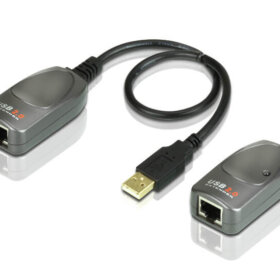 מאריך USB2.0 CAT 5 עד 60 מטר מהירות מלאה ATEN UCE260 USB 2.0 Cat 5 Extender